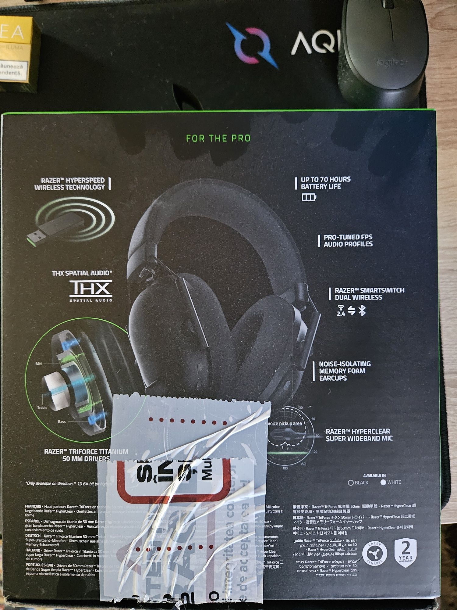 Căști gaming Razer Blackshark V2 Pro 2023