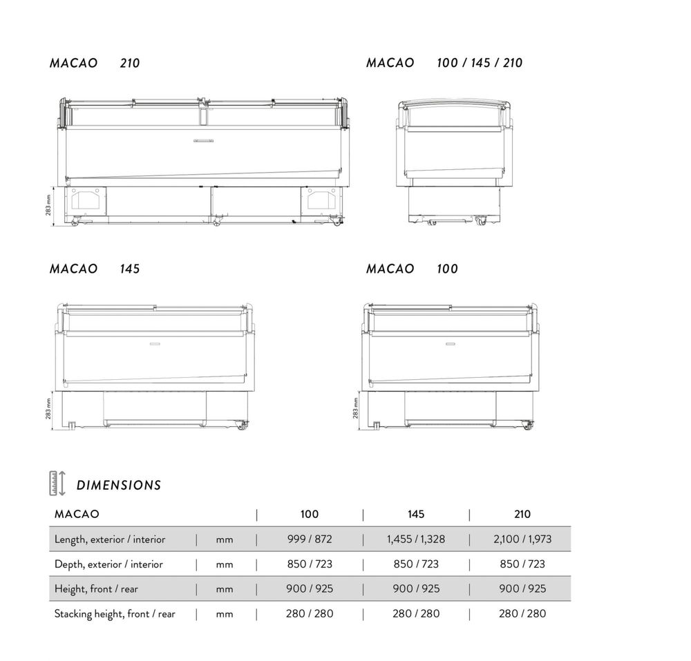 Insula congelare AHT Macao 210 / NOU / Pret special