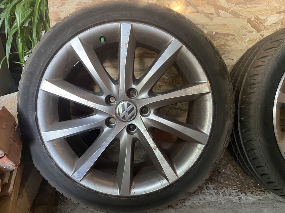 Jante + anvelope VW Passat 3C Samarkand 5x112 235 40 18 Golf Audi A4