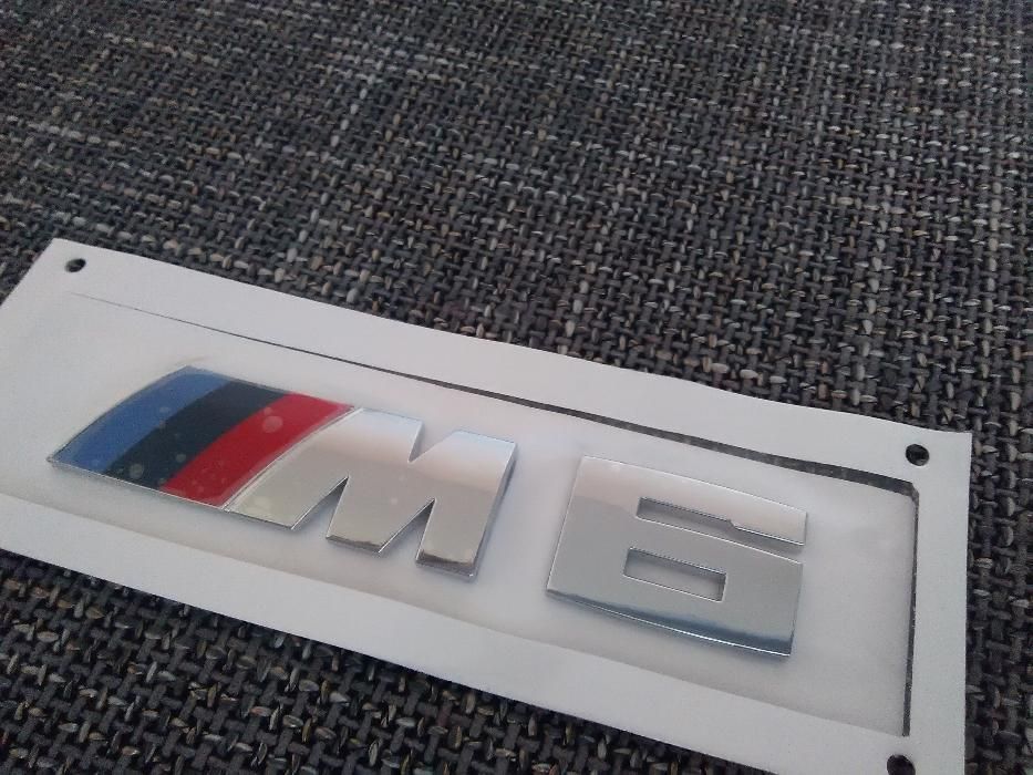 Emblema BMW M6 spate ABS