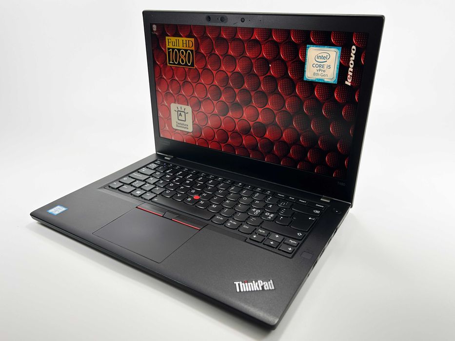 Laptop Lenovo T480 i5 14 inch Full HD ultrabook Garantie 12 luni