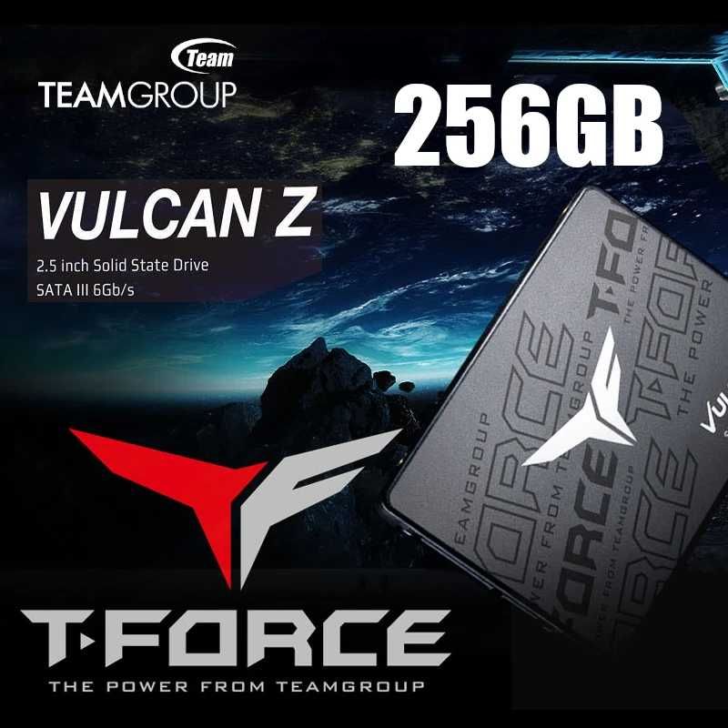 Нови SSD Дискове 256GB Team Group Vulcan Z 2.5" за Компютър или Лаптоп