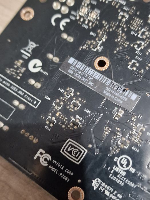 Gtx 780 Fe 3gb functionala fara racire