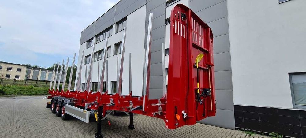 Semiremorca forestieră ZASLAW  - OFERTA SPECIALĂ 2025 !