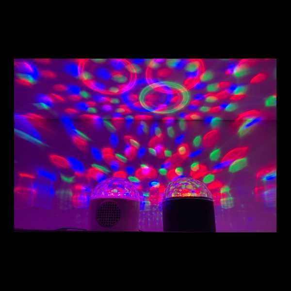 Преносима LED нощна диско лампа с Bluetooth колонка XL-911