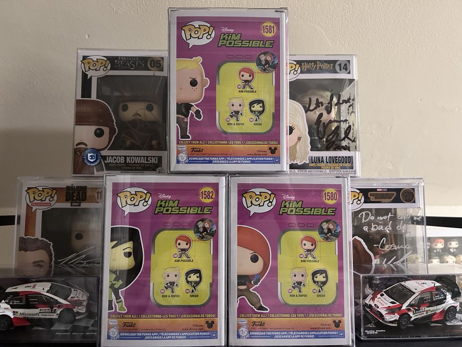 Funko Pop! Kim Possible Set – НОВИ + протектори
