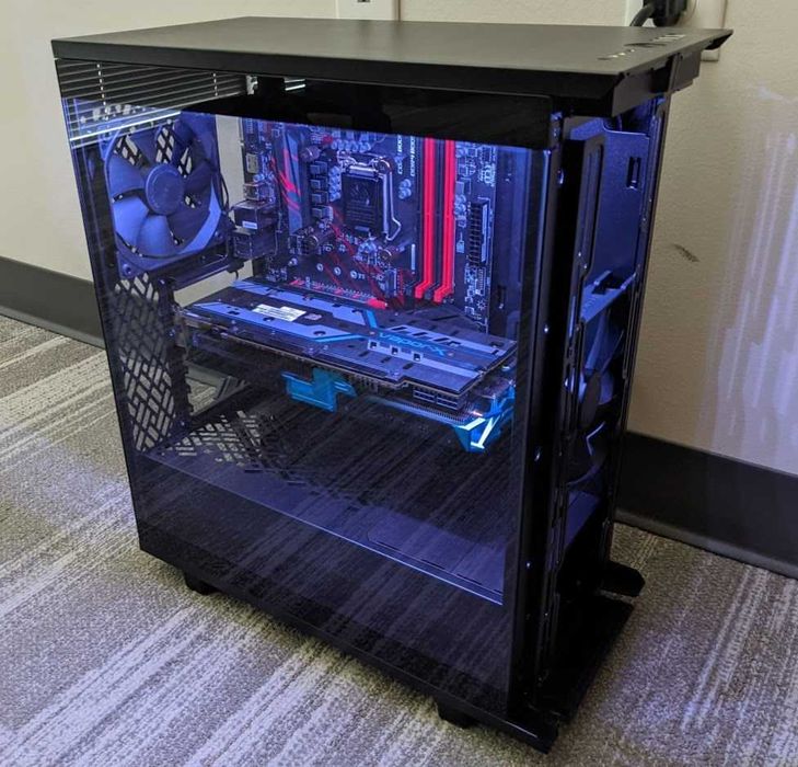 Кутия Fractal Design Define 7 XL Black Light TG, E-ATX/ATX/mATX/mITX