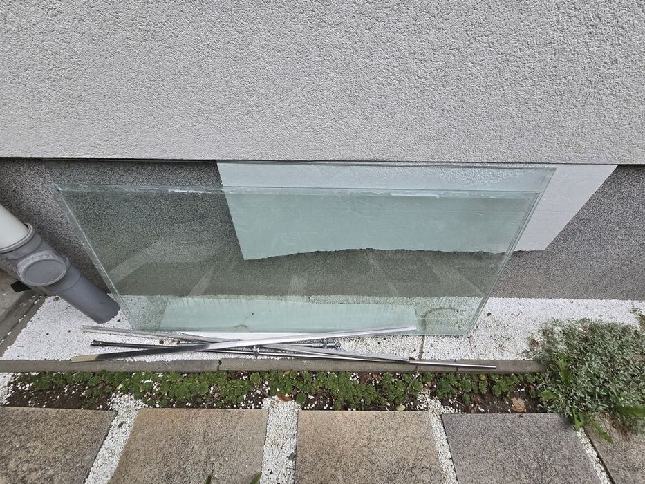 Paravane cada / perete dus sticla securizata 8mm / 150 x 70 / 150 x 80