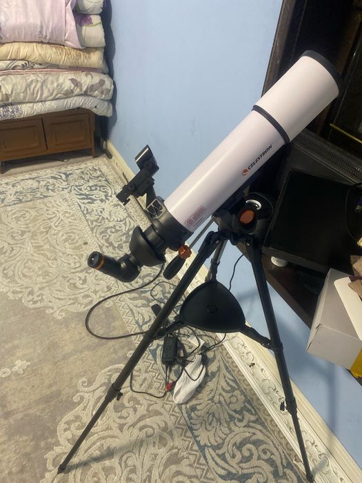 СРОЧНО ИЛИ ОБМЕН телескоп celestron 500x80
