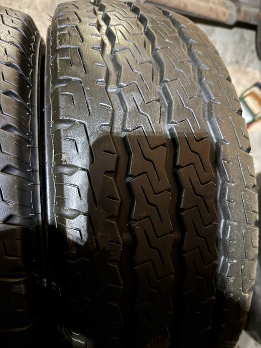 Roti VW T4 5x112 ET55 Anvelope Firestone205/65-16C 7mm