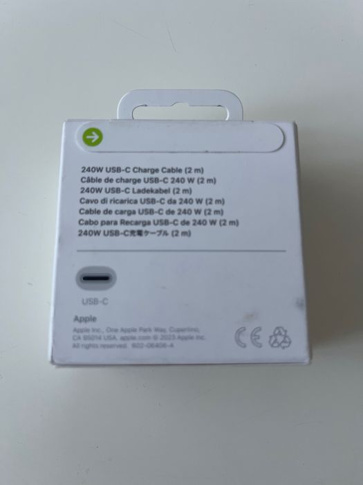 Incarcator retea APPLE MW2K3ZM/A, 35W si Cablu MacBook 240 W