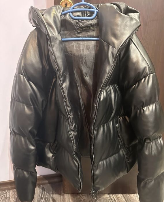 Зимно яке - Еко кожа