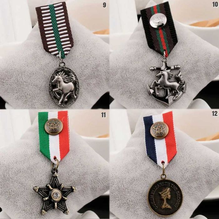 Medalie decoratie militara WW1 UK British Army USA Army Retro Style