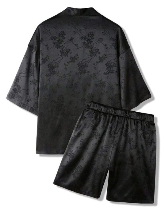 Мъжки комплект риза и къси панталони