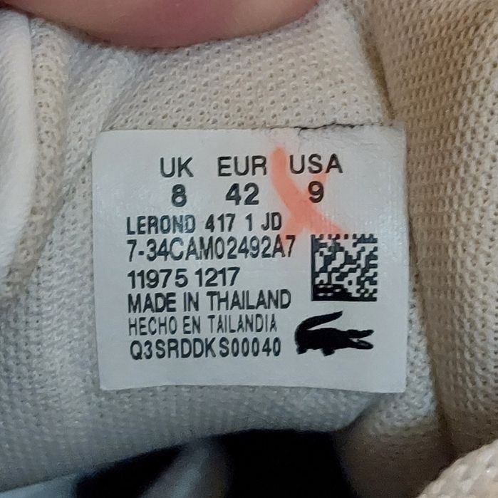 Teniși LACOSTE bărbați m42