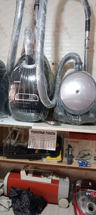 Пылесосы в ассортименте