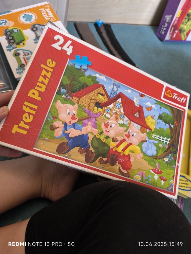 Пъзели, книжки 3+