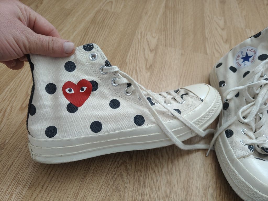 Teniși Originali Converse Comme des garcon,mărime 42,5