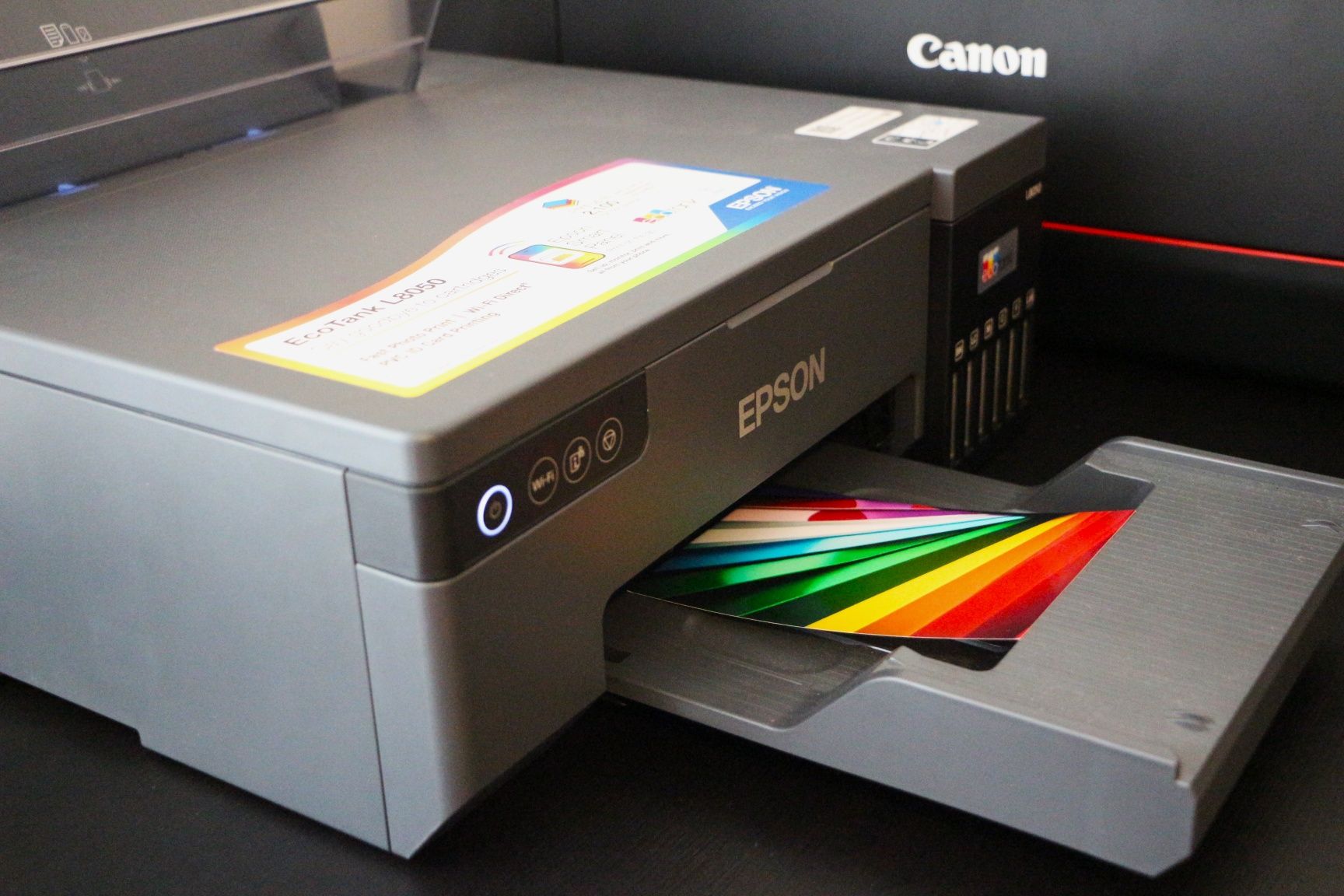 Imprimanta Epson L8050 A4 Wi-Fi ca noua - 600 print-uri + chip reset