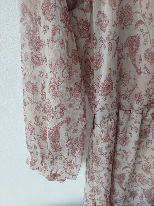 Rochie cu imprimeu Mango