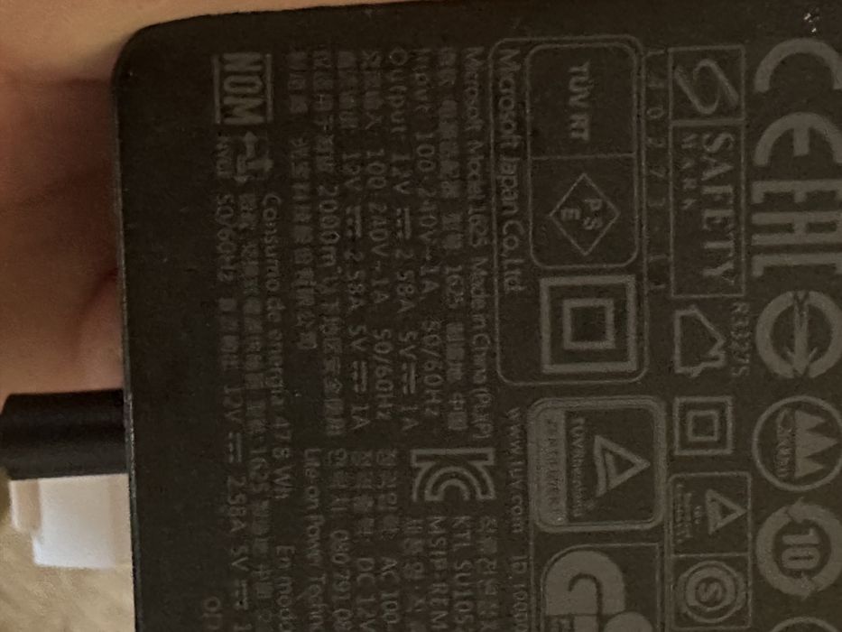 Alimentator/încărcător Microsoft surface pro 3/4/ model 1625