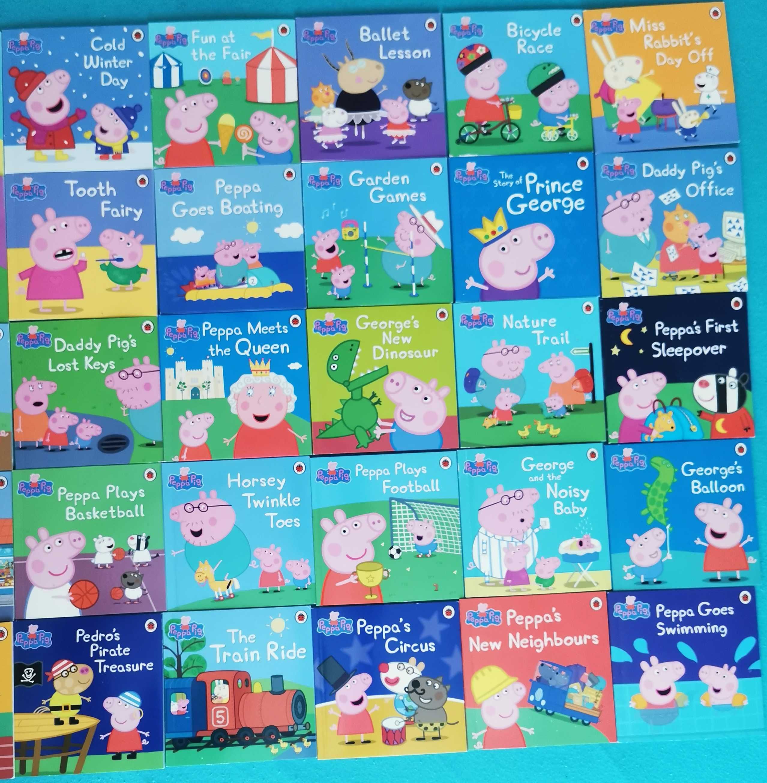 Peppa pig колекция 50 книжки в кутия