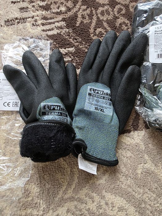 Перчатки термо теплые,рабочие
