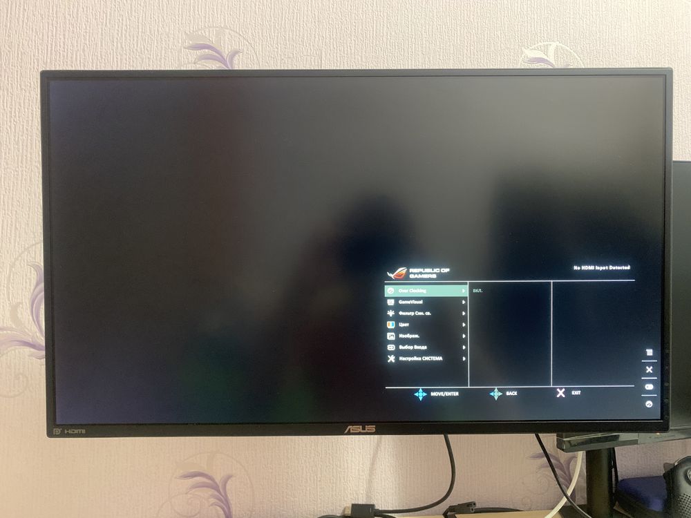 Игровой монитор ASUS PG279 2k 165hz IPS