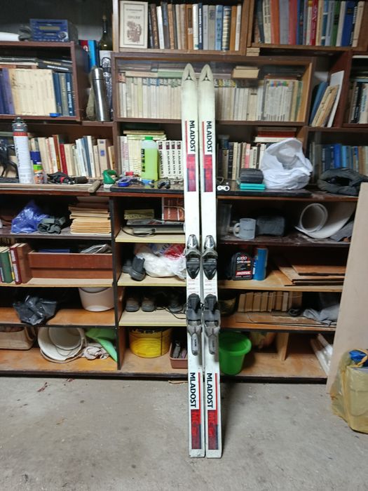 Горные лыжи и ботинки