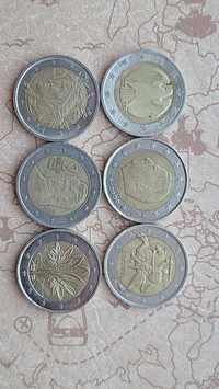 Монеты 1 - 2 Евро и 1 Фунт стерлинг