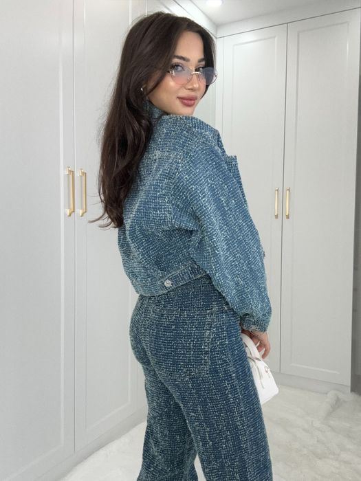 Сет от дънково яке и дънки деним