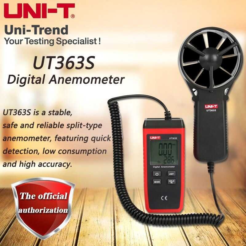 Анемометр UT363S для измерения скорости ветра (в реестре СИ РК). Новые