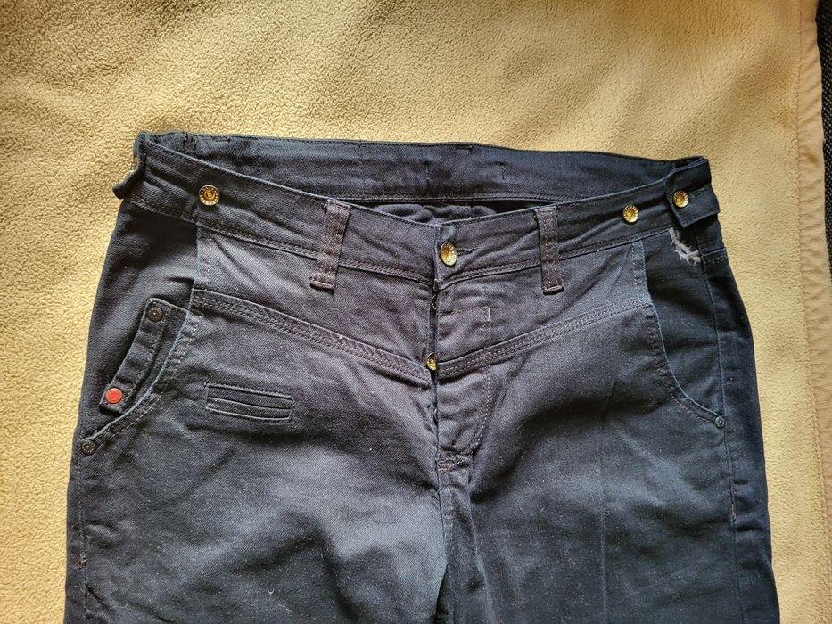 Jeansi / blugi largi Gsus industries, masura 33 - 34.