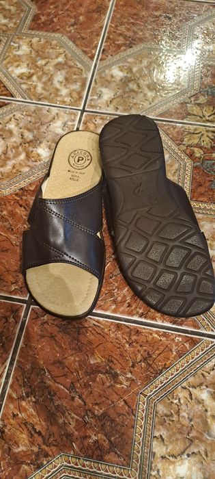 Papuci Saboți din piele nr. 40