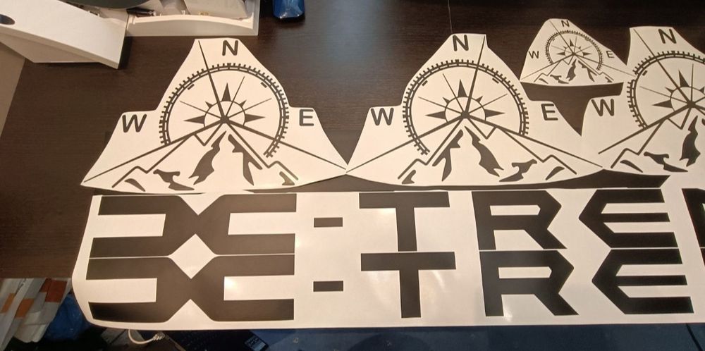 Set stickere Dacia Duster X-treme/Adventure