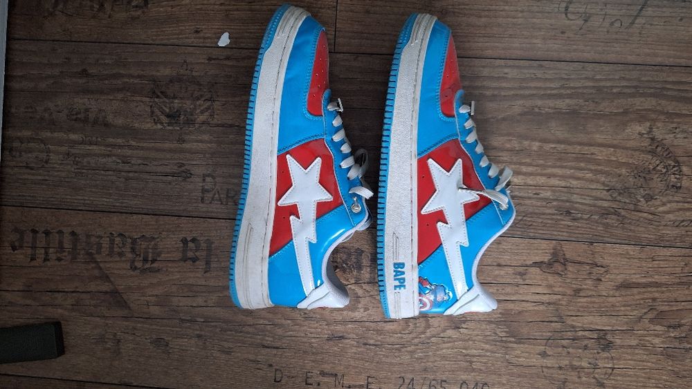 Adidasi Bape Marvel Captain America