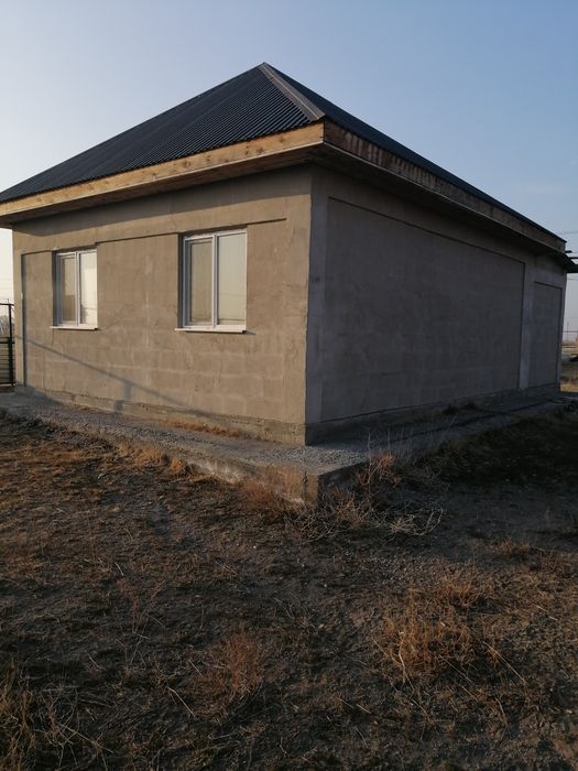 Дом продам с. Нура жетыген новый дом с забором