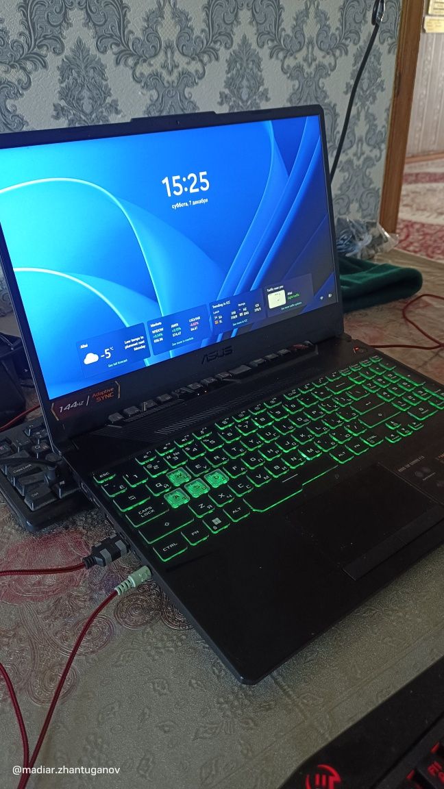 Продам Ноутбук Asus TUF Gaming F15 
Характеристики:
Процессор
Максимал