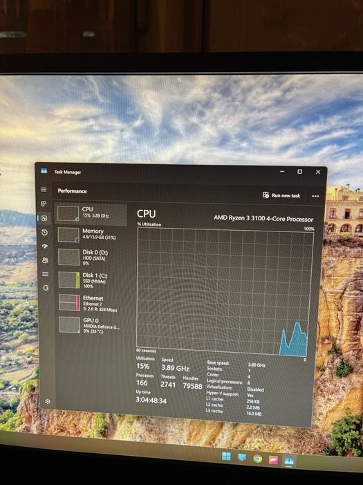 PC/Calculator gaming Ryzen GTX 1660 Super