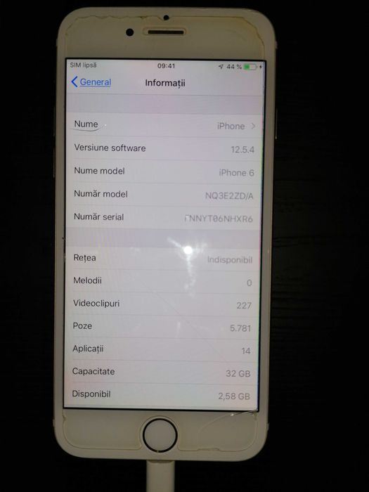 iPhone 6 Gold (Model A1586, 4.7 inch)