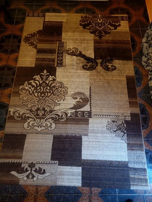 Covor bej set 2 bucati