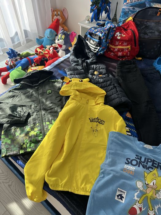 Дрехи, момче 6/7 годин, до 128, 35 лв