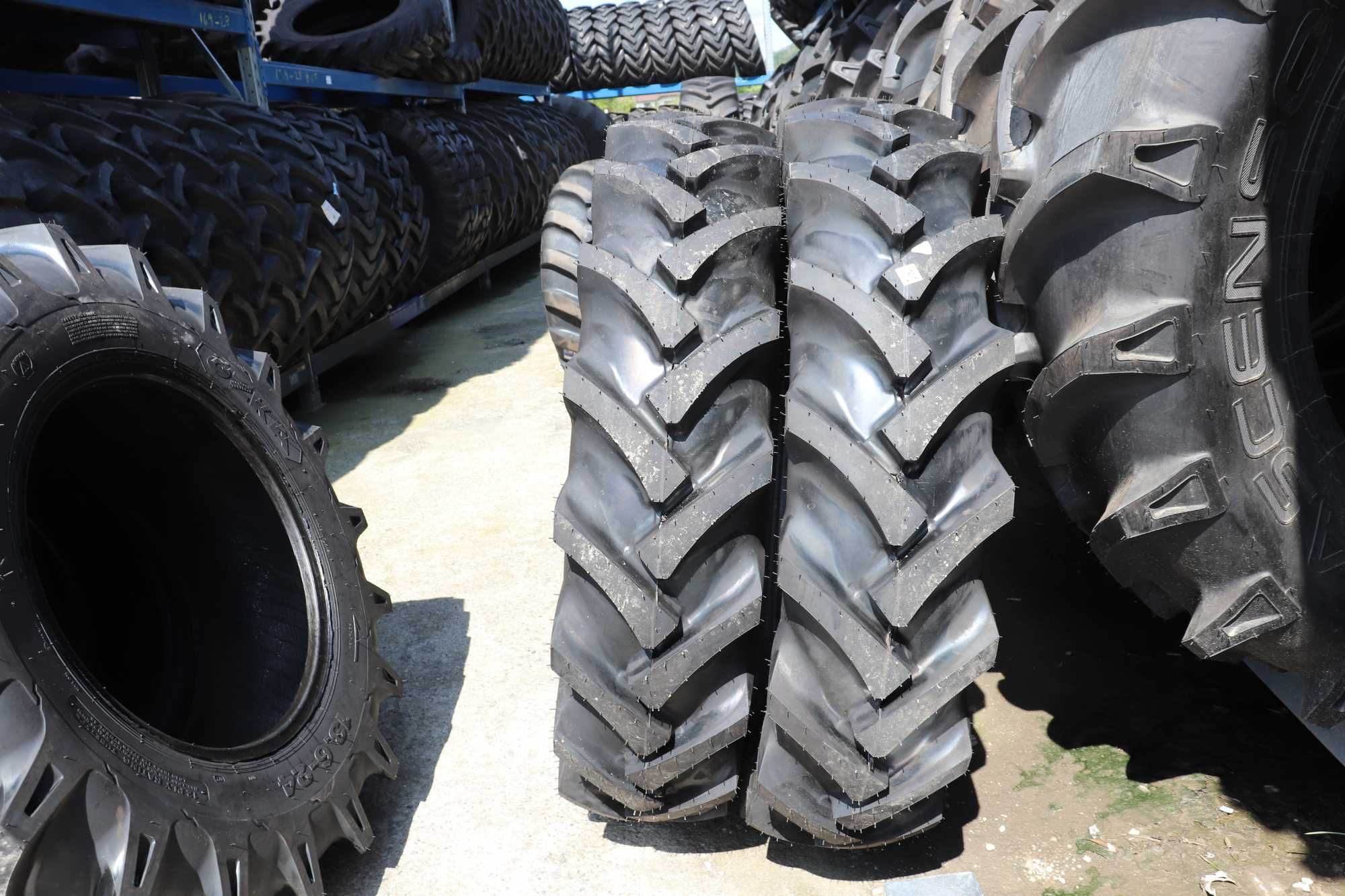 Cauciucuri 12.4-28 Ozka cu 8 ply noi cu garantie pentru tractor U445