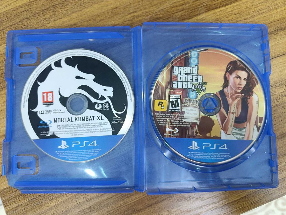 Диски пс 4 Mk(xl) и GTA5