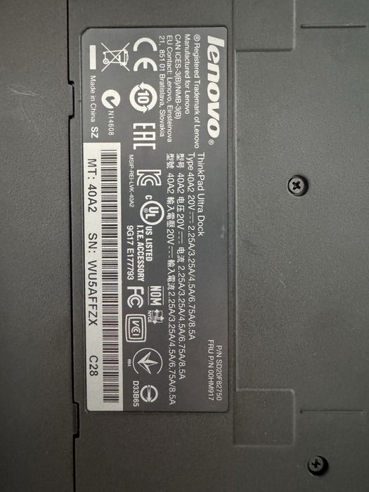 Lenovo ThinkPad Ultra Dock