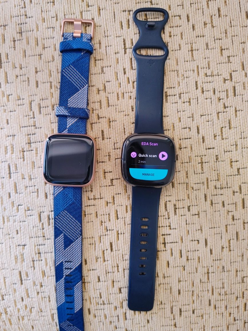 США Новый Fitbit Sense Fitbit Versa 2 полезные для здоровья для сна