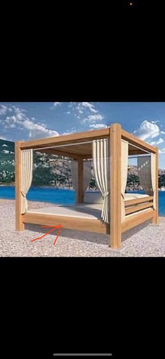 Дървени шезлонги wooden subbed