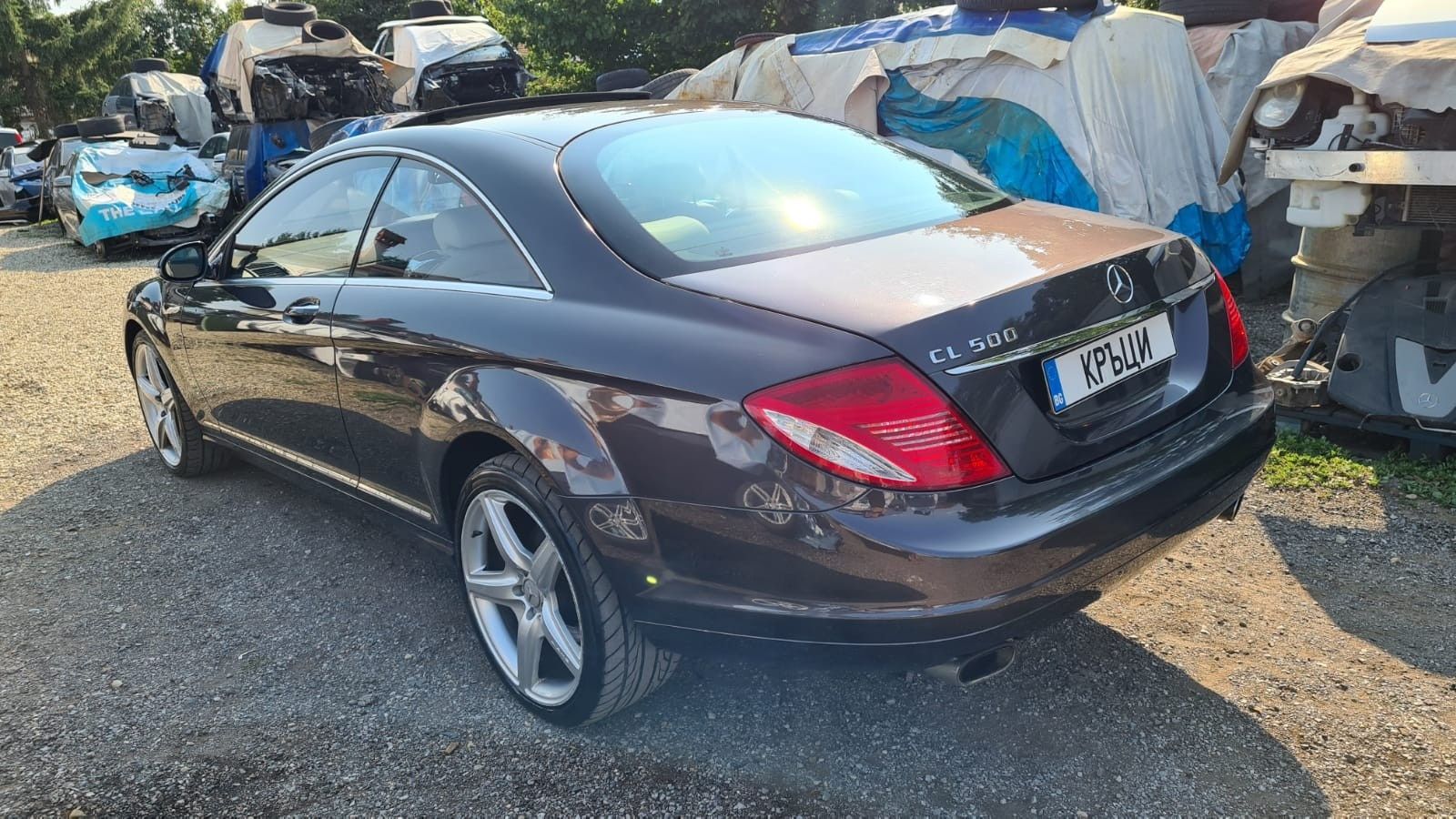 Mercedes Cl 500I W216 на части