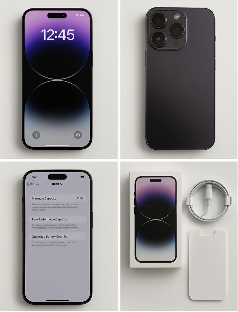 iPhone 14 Pro 1TB Purple | Отлично състояние