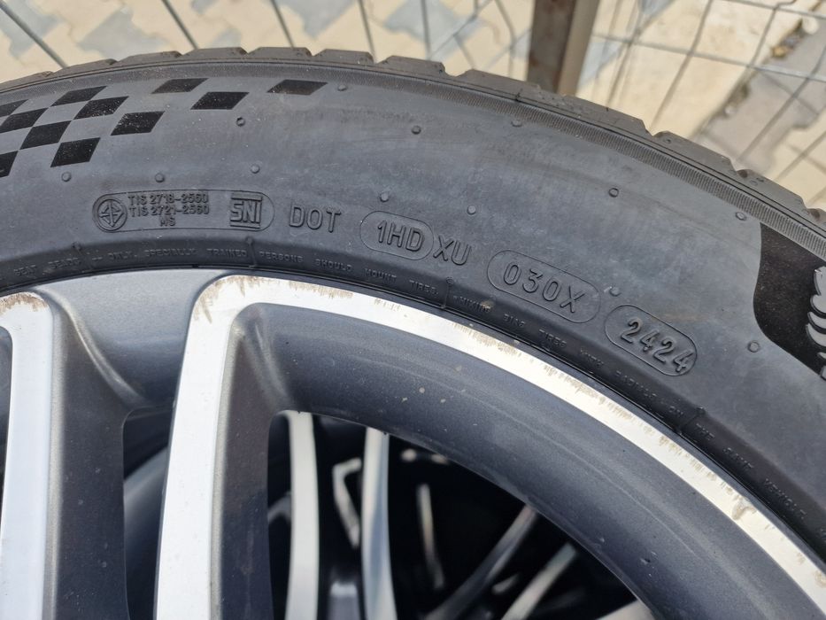 Гуми с Джанти за Mercedes S class W222 245/50 ZR 18 Michelin 2024 dot
